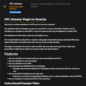 NPC Animator
